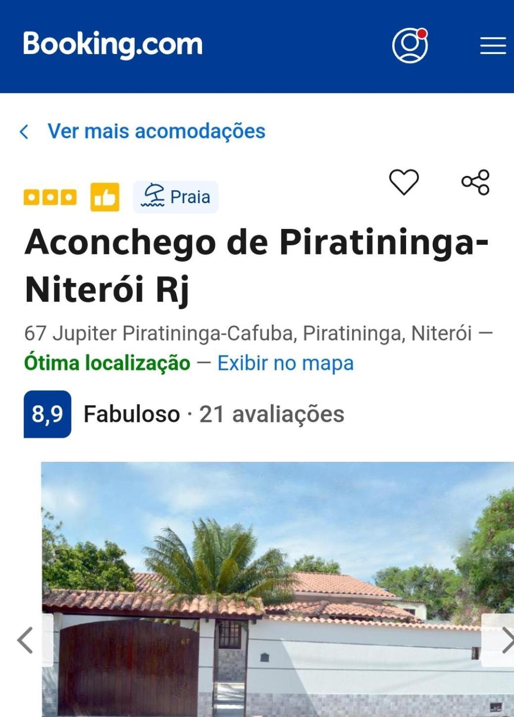 Aconchego De Piratininga-Niteroi Rj Villa Exterior photo